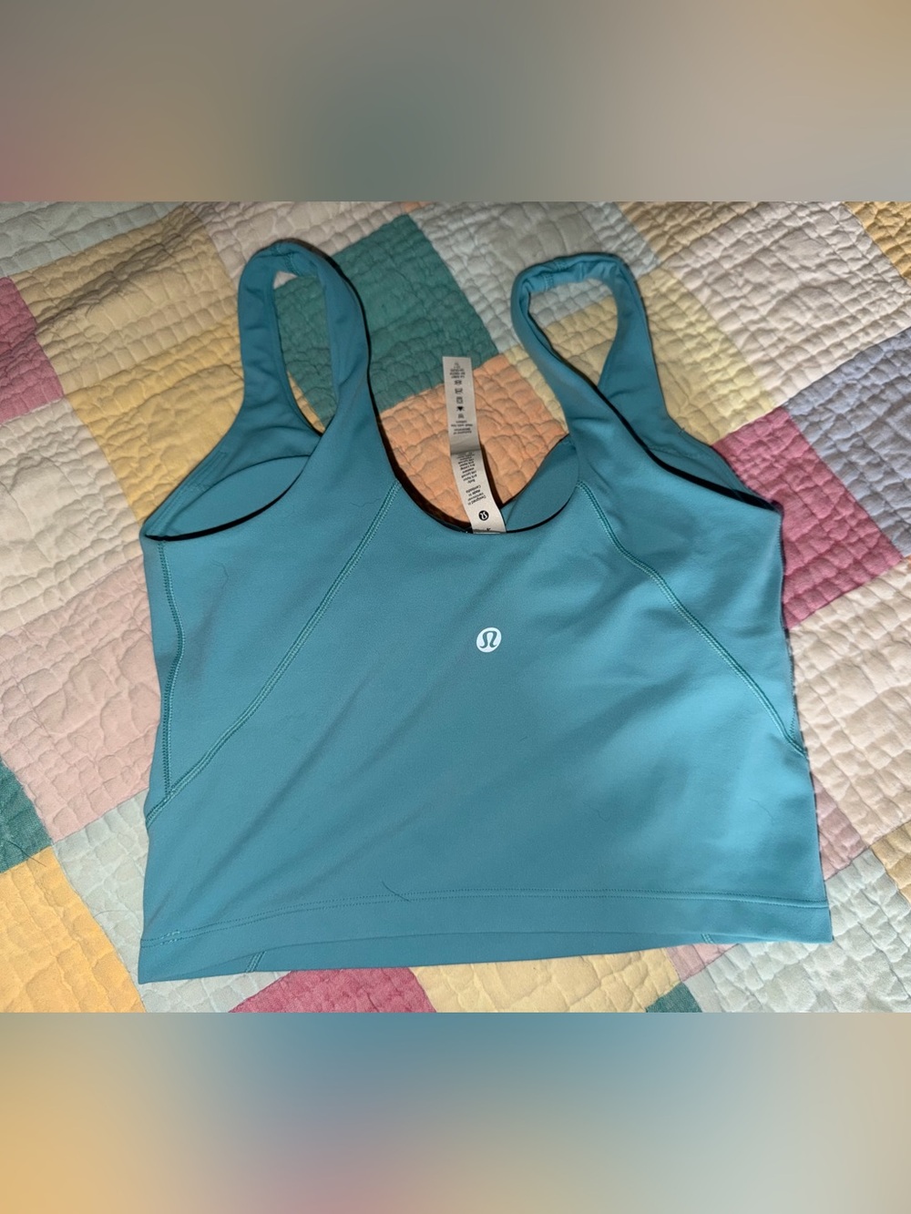 lululemon athletica Teal align tank top